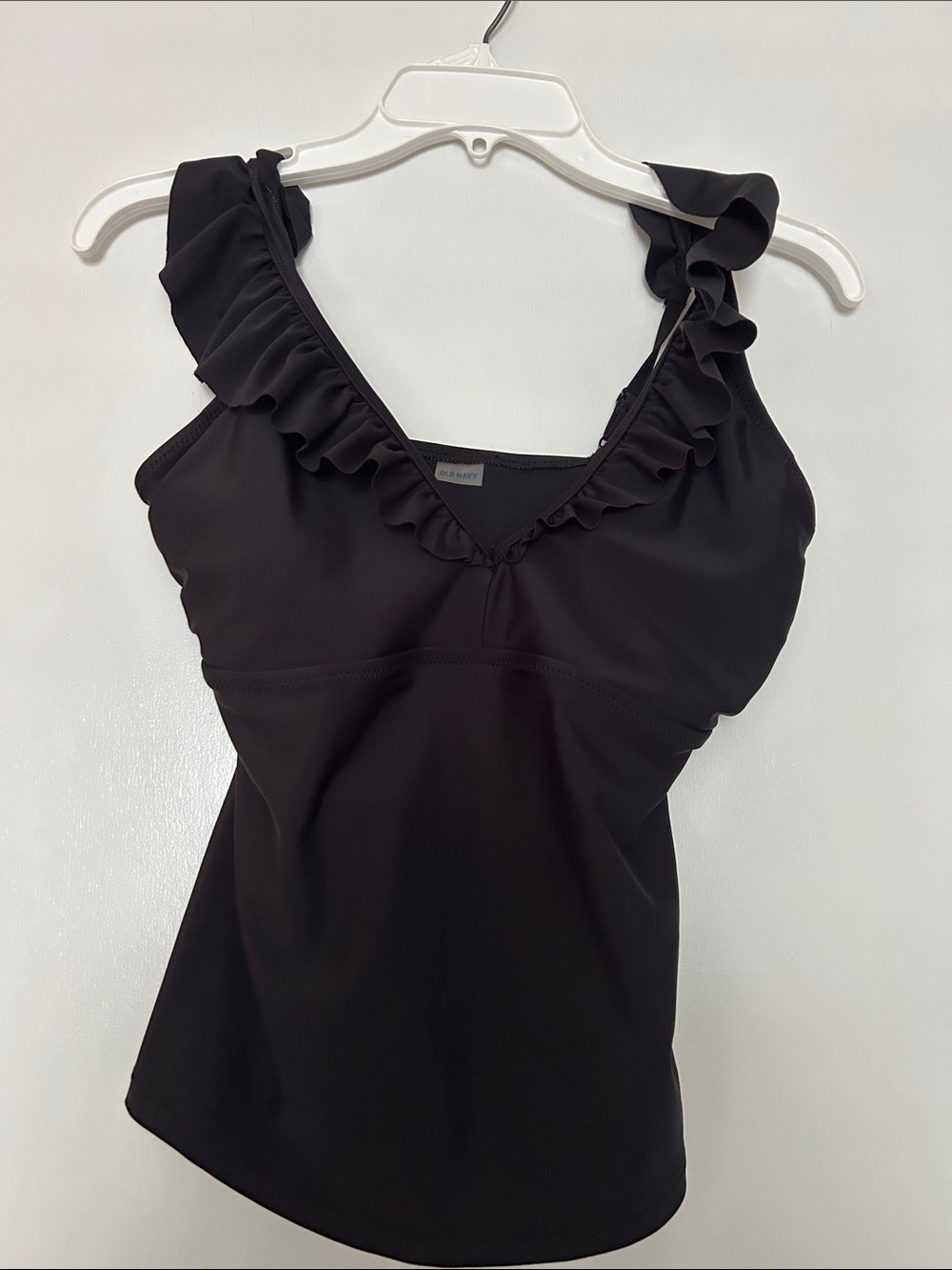 Old Navy Black Tankini Top